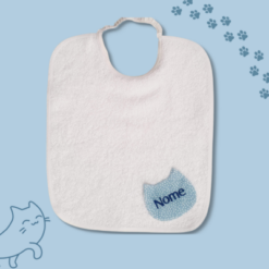 Bavaglino personalizzato - Let the cat in