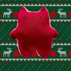 pupazzo rosso gatto