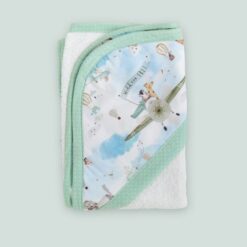 Accappatoio aeroplani azzurro