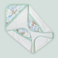 Accappatoio aeroplani azzurro