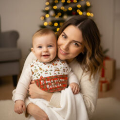 Bavaglino neonato - Il mio primo Natale