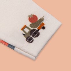 Body neonato a manica lunga in cotone certificato OEKO-TEX® con fantasia trattori – Let the Cat In