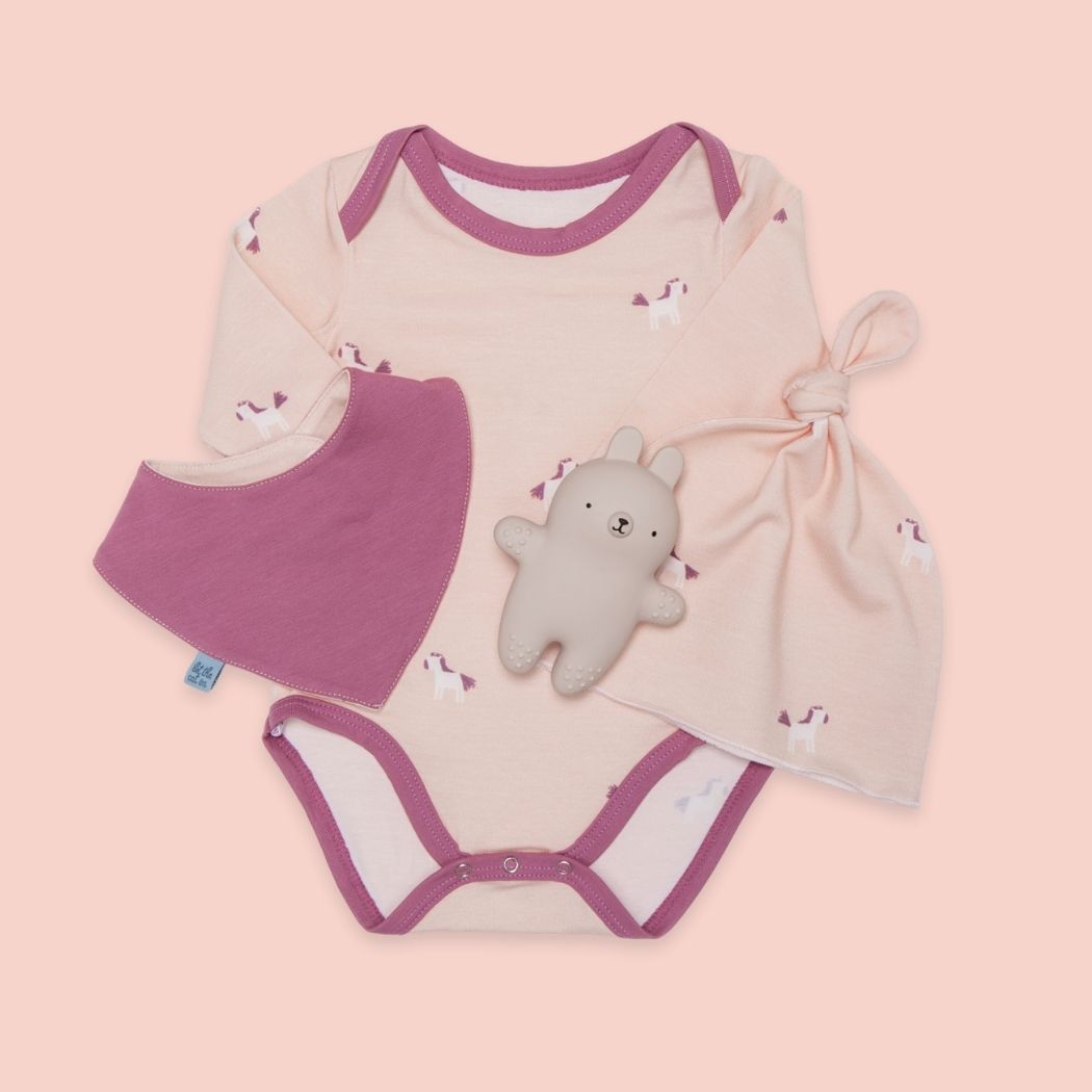 Body neonato maniche lunghe "Cavallini" Body neonato maniche lunghe "Cavallini"