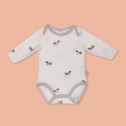 Body neonato manica lunga "Bassotti"