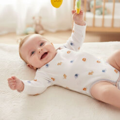 Body neonato manica lunga "Safari"